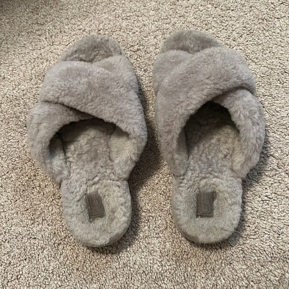 Gray UGG Slippers